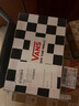 VANS范斯官方 Authentic奶茶色棋盘格元气清新男女帆布鞋低帮 棕白棋盘格 43 实拍图