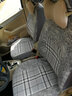 大众桑塔纳Polo宝来经典捷达朗逸帕萨特途观四季通用全包汽车座套 亚麻灰 实拍图