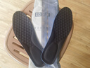 回力（Warrior）牛皮鞋垫皮鞋男女运动商务透气吸汗减震hl5029 黑色 41-42  实拍图