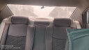 2014款北京现代瑞纳手动时尚型1.4L汽车坐垫适用于四季夏季亚麻布艺通用全包专用座套 冰丝黑红标准版 晒单实拍图