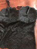 俞兆林蕾丝吊带背心女防走光裹胸打底内衣带胸垫内搭性感美背上衣夏季  503蕾丝吊带-黑色1件 均码 （80-125斤） 实拍图