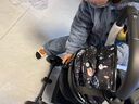 逗逗熊婴儿推车高景观减震手推车宝宝可坐可平躺婴儿双向折叠儿童手推车 奢华-蝶舞花间【橡胶轮买一送八】 实拍图