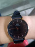 丹尼尔惠灵顿（DanielWellington）DW手表男女情侣表36mm尼龙带欧美石英腕表情人节礼物DW150 实拍图