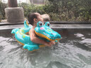 INTEX 儿童游泳圈坐圈宝宝腋下圈男孩女孩游艇遮阳小孩坐骑1-3-6岁 鳄鱼款腋下圈【送脚泵】 实拍图