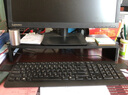 梵俪琳笔记本增高架桌面收纳电脑支架托架小学生宿舍桌上分层垫高置物架 单层黑色【带4个USB孔】 实拍图