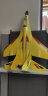 志扬玩具超大遥控飞机战斗机航模固定翼滑翔机男孩儿童玩具模型生日礼物 45分钟续航 740黄色三电航拍 实拍图