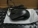 航世（BOW）M136U 有线鼠标 商务办公鼠标 安静舒适鼠标 对称鼠标 笔记本电脑鼠标 黑色 实拍图