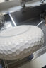 富彩陶瓷加大加深口圆菜盘子陶瓷大汤盘创意纯白骨瓷餐具圆饭盘菜碟 8英寸窝盘6个【加大加深菜盘】 实拍图