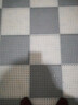 雪中送毯浴室防滑垫家用淋浴洗澡厕所卫生间防滑地垫隔水防水疏水脚垫满铺 灰白配 加厚款30CM*30CM/片(24片装) 实拍图