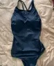 迪卡侬（DECATHLON）泳衣女温泉显瘦遮肚温泉连体小黑裙游泳衣泳装NABWW 暗夜精灵小黑裙(三角内衬) S /90-100斤/偏小一码 实拍图