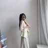 伊娅莎中袖小西装外套女夏薄款时尚气质休闲短款小个子天丝防晒西服上衣 卡其色西装单件 XL 建议110-120斤 实拍图