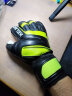 KELME/卡尔美足球守门员手套成人职业防滑缓冲门将手套装备儿童 黑/荧光绿（比赛级带护指） 10 晒单实拍图