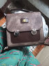 妙奕嘉女士包包女包双肩包女小背包高颜值迷你休闲时尚圣诞节礼物送女友 复古仿牛仔纹双肩包【棕色】 实拍图