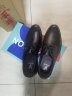 意尔康男鞋韩版商务休闲鞋系带平底单鞋气质皮鞋男 97420W 棕色  40 实拍图