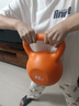Ma fitness壶铃男士提壶哑铃健身家用运动器材竞技锻炼全身臂力训练深蹲 9.1kg 橙色基础男士 实拍图
