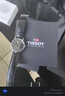 天梭（TISSOT）【官方授权店】 新款 魅时系列1853瑞士全自动机械表 黑盘皮带T109.407.16.051.00 实拍图