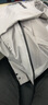 回力开衫卫衣男春秋季新款简约外套男纯色连帽上衣服 黑色 L （建议体重120-145斤） 实拍图