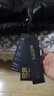 高梵黑金鹅绒服女王3.0八格收腰羽绒服女中长款冬厚外套 黑色 M 实拍图