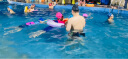迪士尼儿童泳圈3-6岁幼儿小孩宝宝腋下加厚游泳圈 DEB20378冰雪紫60cm 实拍图