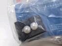 周大生淡水珍珠耳钉新款925银饰耳环复古送女友520礼物 S925银饰珍珠耳钉5-5.5mm(配银耳堵） 实拍图