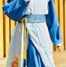 奥蒙威男童汉服古装儿童国学服新中式古代儿童男孩唐装学生演出服YJA92 YR-ST50云龙 140 实拍图