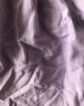 红豆居家睡衣女长袖纯棉春季透气翻领开衫女士睡衣家居服套装 梦幻紫170 实拍图