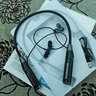 奥克罗【超长续航120小时】【可插卡】【隔日达】运动蓝牙耳机挂脖式无线入耳式 通用苹果安卓所有手机  黑色版【听120小时丨可插卡】  实拍图