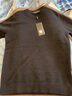 杉杉羊绒衫男冬季圆领保暖不掉色抗起球软糯亲肤100%山羊绒毛衣打底衫 实拍图