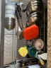 欧琳2007H黑灰色橱柜拉篮双层抽屉式碗篮厨房置物架阻尼800柜体不锈钢 实拍图