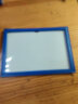 SITOO斯图磁性卡套文件保护套磁性硬胶套卡K士a4,磁性展示贴磁力贴教室白板广告牌货架仓库指示牌 A7蓝色20个 实拍图