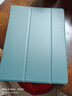 zoyu 老款iPad2/iPad4/iPad3保护套适用于苹果平板三折软壳防摔a1458/A1395/A1416保护壳 暗夜绿 实拍图