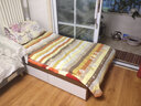 平子集榻榻米储物实木床箱小房间无床头单人高箱储物收纳床ENF板材定制 3抽屉款（ENF级欧松板） 1.0*1.9m 实拍图