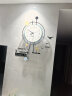 美世达（MEISD）挂钟 客厅钟表大气创意简约现代家用餐厅电视墙时钟挂墙壁灯表 加大号40x79cm[带墙贴] 实拍图