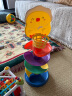 费雪（Fisher-Price）儿童玩具球 宝宝小皮球拍拍球22cm（黄色 赠送打气筒）F0516H3生日礼物礼品送宝宝 实拍图