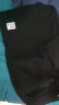 NASAMITOO工装短裤男士2023夏季新款韩版潮直筒休闲百搭多口袋五分裤 106黑色 4XL（码偏小点建议拍大一码） 晒单实拍图