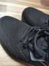 安踏男鞋休闲运动鞋皮面保暖防水板鞋跑步鞋子男户外训练体测鞋 -11黑/金属金（皮面） 43 实拍图