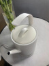 三界电热水壶烧水壶泡茶冲咖啡家用小型保温煮茶器茶壶茶具不锈钢自动断电办公室沏茶 D1-Q 米白色 晒单实拍图