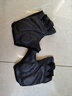 洛克兄弟（ROCKBROS） 骑行手套自行车半指手套春夏男女防滑透气山地车骑行装备 黑色(海绵掌垫 防滑皮革 男女可用) XL码 实拍图