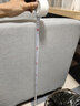 幸运狮（LUCKY LION）沙发布艺沙发单人沙发椅电竞网咖网吧电脑沙发椅可拆洗懒人沙发 灰色棉亚麻 单人全拆洗 实拍图