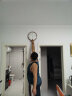 DODEKA多帝家日式实木挂钟客厅卧室简约时尚钟表北欧原木圆形扫秒时钟 原木色DOA-20003 实拍图
