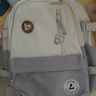 匡睿五折促销  书包女初高中生韩版大容量ins大学生背包男旅行双肩包 白拼灰色 实拍图
