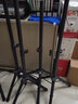 艺美天和加厚音响支架三脚架音箱三角架架子落地式靶箱架金属落地架 短款全金属款1个（62至110厘米） 实拍图