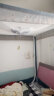 南极人A类家用 坐床围栏蚊帐 三开门 180*200cm【加密网眼】 实拍图
