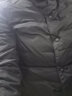 MUJI 女式 便携式 无领羽绒夹克女款轻薄冬季内搭羽绒服BDC31C2A 黑色 L （165/88A） 实拍图