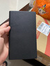 得力（deli）48K商务笔记本本子皮面本 记事本日记本会议记录本80张BP124黑 实拍图