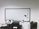 磁善家 白板墙贴双层磁性白板贴会议儿童家用白板写字板黑板磁力办公室教学培训磁吸可擦定制软白板 白板（黑边） 90*180cm 实拍图