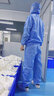 鑫唯科 无尘服防静电服连帽分体服工作服 白色 3XL 【可定制】 实拍图