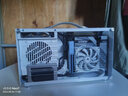 超频三（PCCOOLER）蜂鸟I 100 白色电脑mini机箱 ITX手提便携小钢炮支持SFX电源支持30系列显卡 蜂鸟2+显卡延长线 实拍图