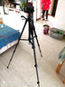 伟峰520手机三脚架单反相机支架手机拍照直播支架户外便携三角架云台套装网课直播自拍支架 520脚架+手机夹+单机位 实拍图
