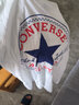 Converse 匡威儿童装男童短袖t恤夏季新款打底大童透气小女孩半袖运动T恤 白色-(偏宽松)中性 130 /64 【建议身高116-122cm】 实拍图